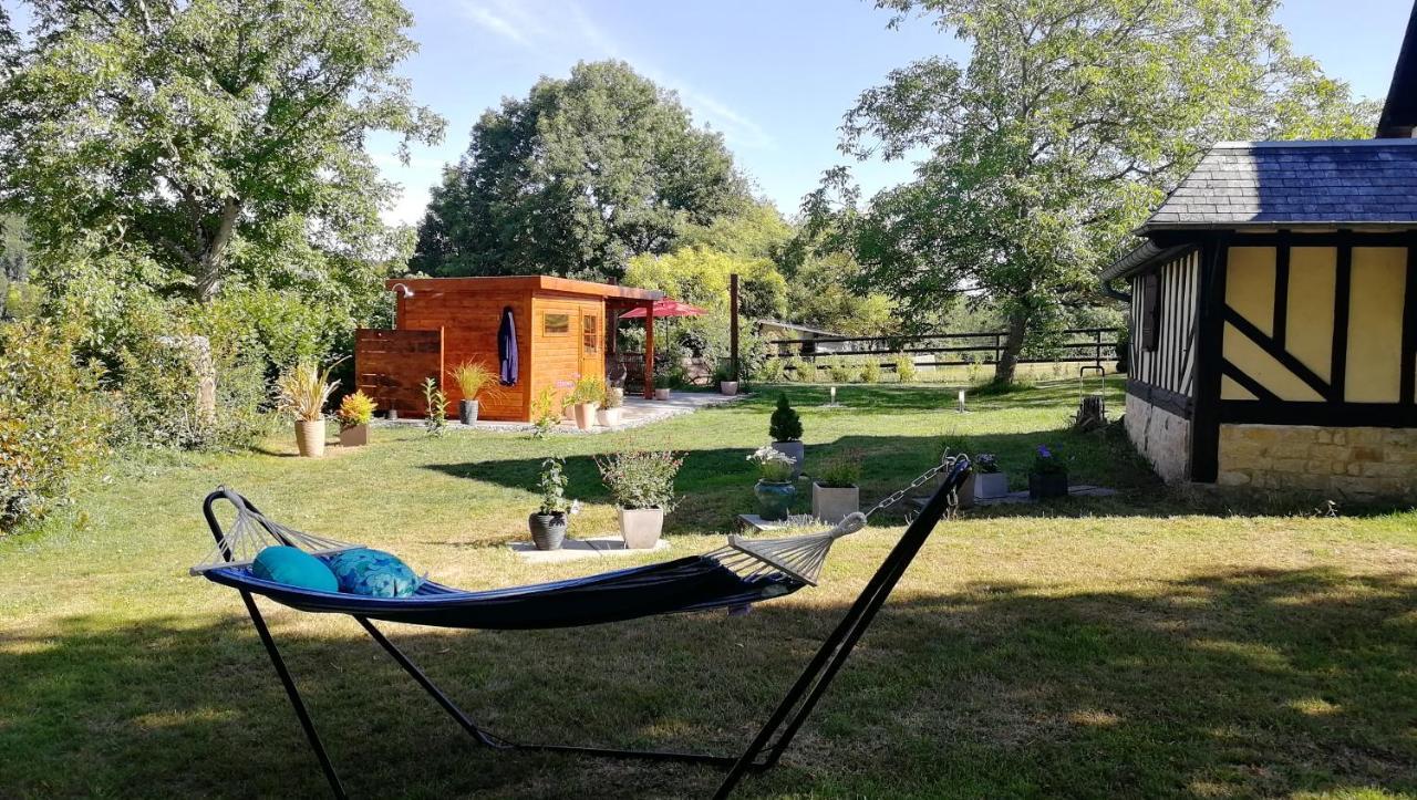 Le Cottage Du Coudray, Gite Avec Chalet Sauna La Fresnaie-Fayel Eksteriør billede
